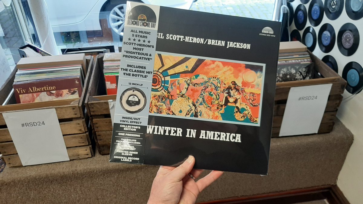 'Peace go with you brother' Gill Scott-Heron/Brian Jackson - Winter In America album from 1974 still timeless 50 years later #RSD24 ✌🙂