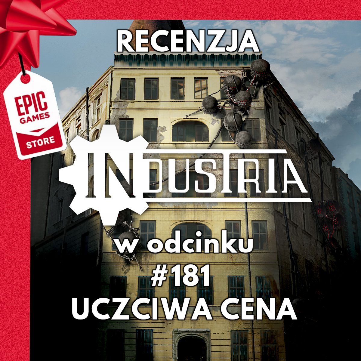 Od teraz do 2 maja na Epic Games Store odebrać możecie krótkiego Half-Lajkowego FPSa INDUSTRIA.
Tak się składa, że Perka w odcinku #181 'Uczciwa cena' recenzuje grę, więc gdybyście mieli wątpliwości czy wartą w nią zagrać - sprawdźcie.

Darmo to uczciwa cena! 😄