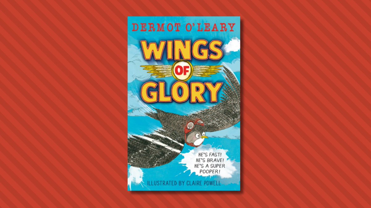 Happy ‘paperback’ Publication Day to WINGS OF GLORY 🎉 Written by Dermot O’Leary & illustrated by Claire Powell! Join one tiny bird on a hilarious adventure to save his sister – and his country! This is an action-packed tale of courage, adventure and a smattering of bird poo 🐦