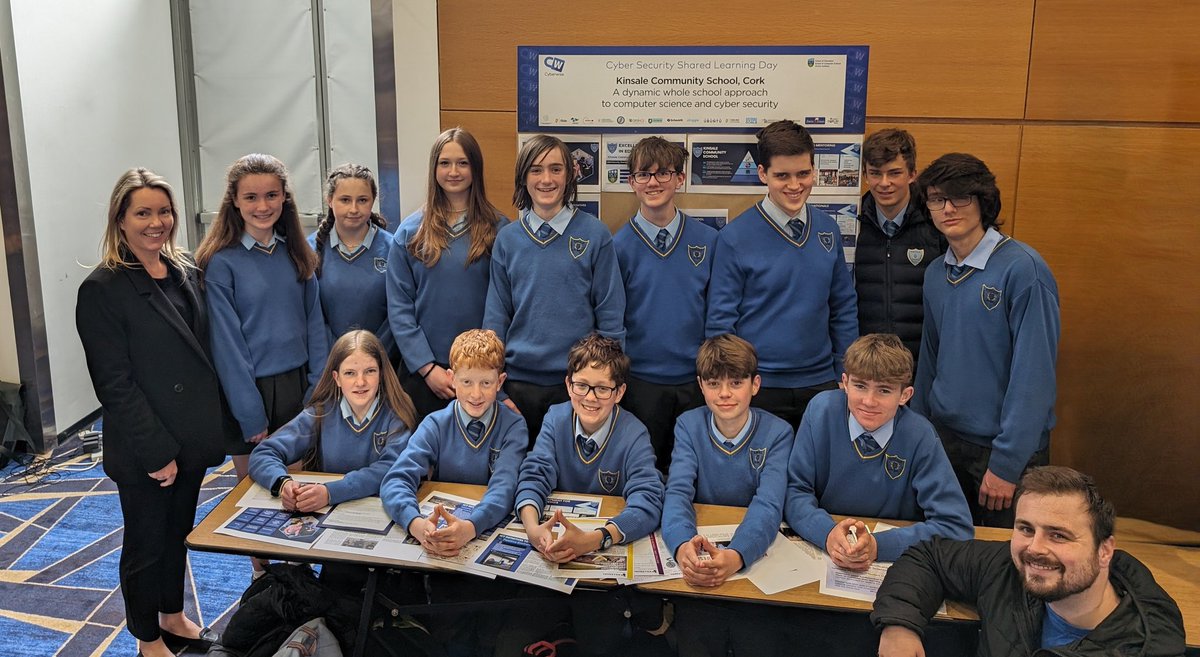 KCS Coding students, alongside Minister of State @smytho, delved into hands-on learning, honing crucial skills for a secure digital future at #CyberwiseIreland Cyber Security Shared Learning Day & @ZeroDaysCTF Capture the Flag challenge hosted @ucddublin #FutureReady👩‍💻 🔐