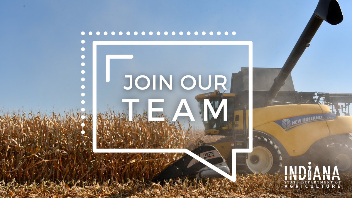 Join our team! ISDA is hiring a Grain Buyers Director to lead the Indiana Grain Buyers and Warehouse Licensing Agency. 🔎 Learn more and apply → bit.ly/3wb0M6p