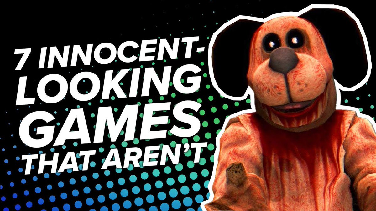 new video! 7 Innocent Looking Games That Are Secretly Super Messed Up 🐶 youtu.be/tYf0WprEymU