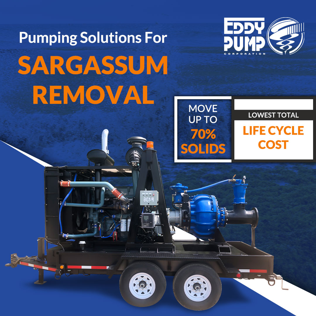 Sargassum removal is made easy with EDDY Pump. No other pump can even come close. Patented and 100% American made!

Learn why EDDY Pump is the best: bit.ly/3Wfs7it

#eddypump #marineconstruction #construction #dredging #pump #slurry #beachcleanup #sargassum