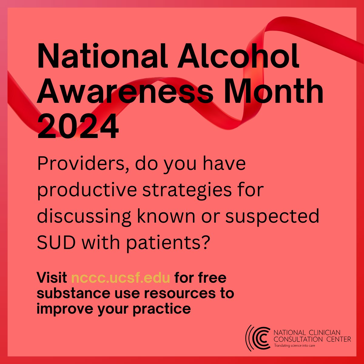 Clinicians, we know discussing #alcohol and substance use disorders (SUDs) can be tricky. Our National Substance Use Warmline has addiction medicine specialists to help you develop care strategies that work. Call free today: bit.ly/3UdcaZh #AlcoholAwarenessMonth #MedEd