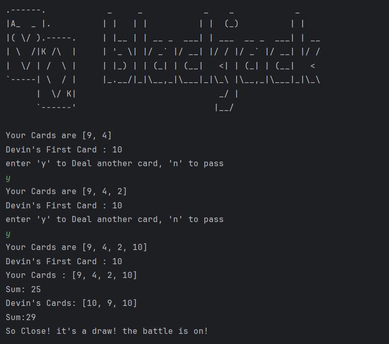ShrayGoswami's tweet photo. Day11 of #100DaysOfCode #Python
Adding a little complexity, made a blackjack game!
a very good exercise for building algorithm building skills.

Focusing on slowly leveling up the difficulty of problems, that use everything we have covered till now
[art credits - AppBrewry] https://t.co/fznR6hnSFp