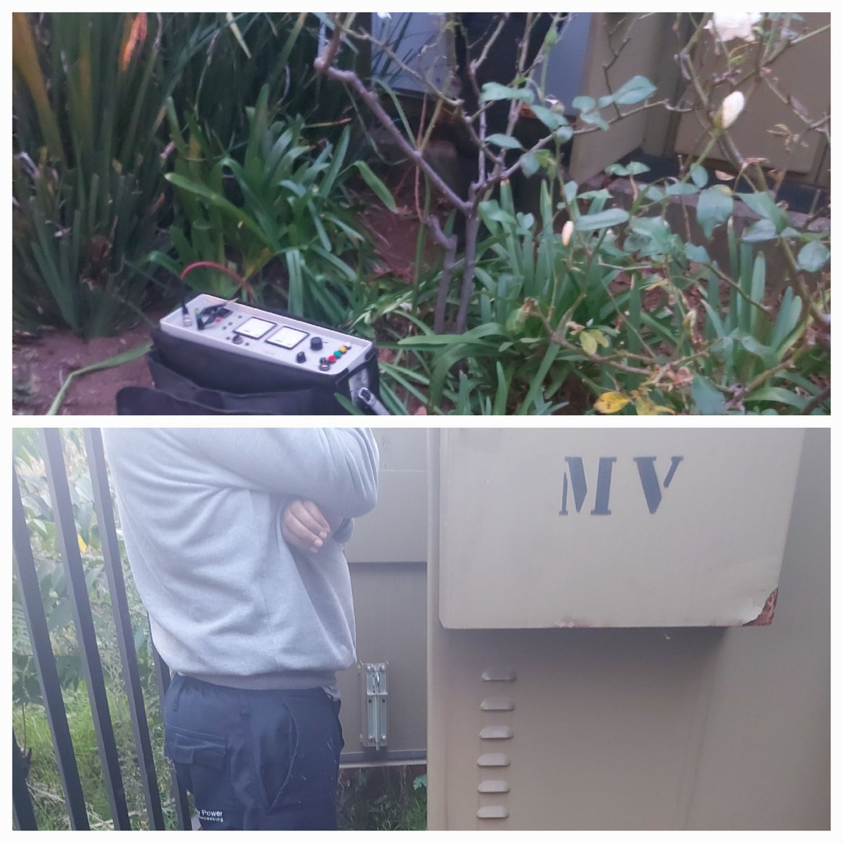 *Bryanston/ Riverclub Outage* 
Have just been onsite with the City Power team.
They are hard at work, locating the fault.

As and when I get updates, I will share them.