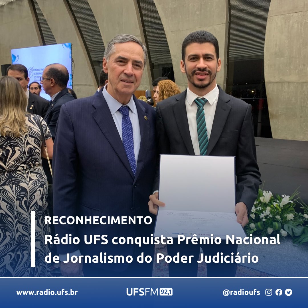 radioufs's tweet photo. Rádio UFS conquista Prêmio Nacional de Jornalismo do Poder Judiciário com série de reportagens sobre visibilidade trans https://t.co/deNMaLHFgt