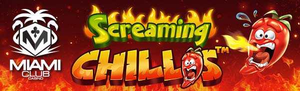 MIAMI CLUB NO DEPOSIT BONUS - 50 FREE SPINS FOR NEW SLOT 'SCREAMING CHILLIS' - ALL PLAYERS
tinyurl.com/y2nfabad
#miamiclub #nodepositbonus #freespins