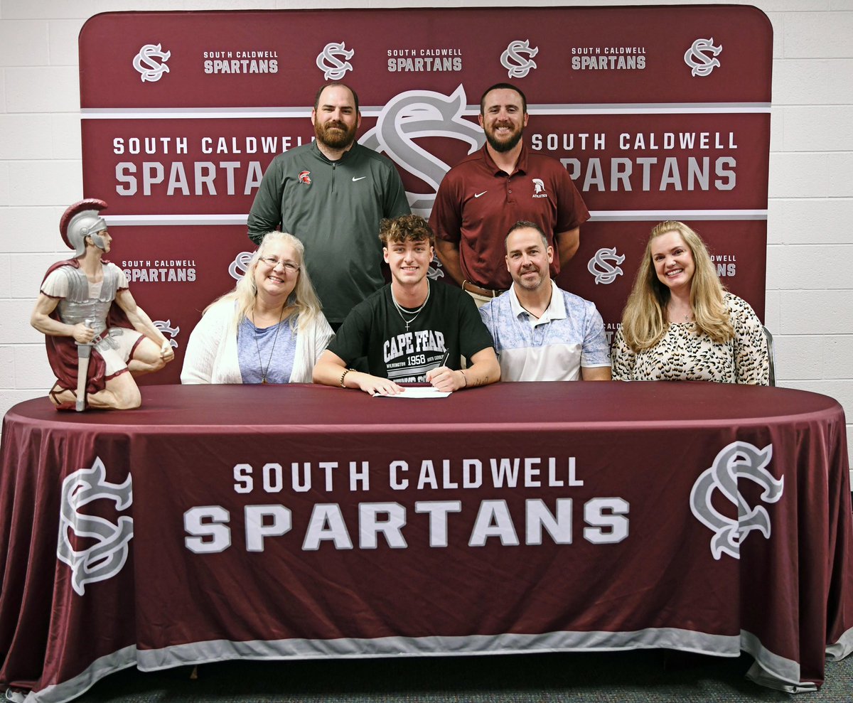 Congratulations to senior student-athlete Jayden Drum on signing his NJCAA letter of intent to play soccer at Cape Fear Community College! (Photo Courtesy of 531 Photography) #SpartanStrong