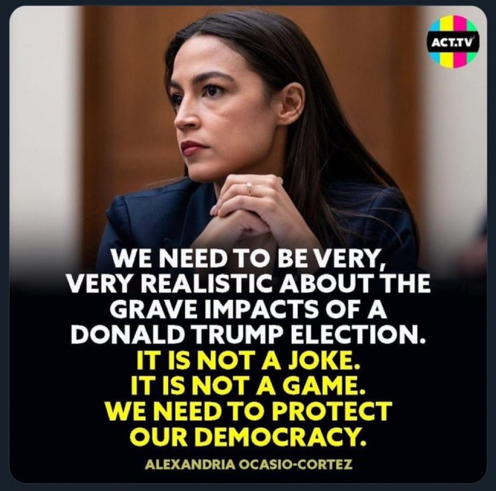 Who's with AOC? 🙋‍♂️