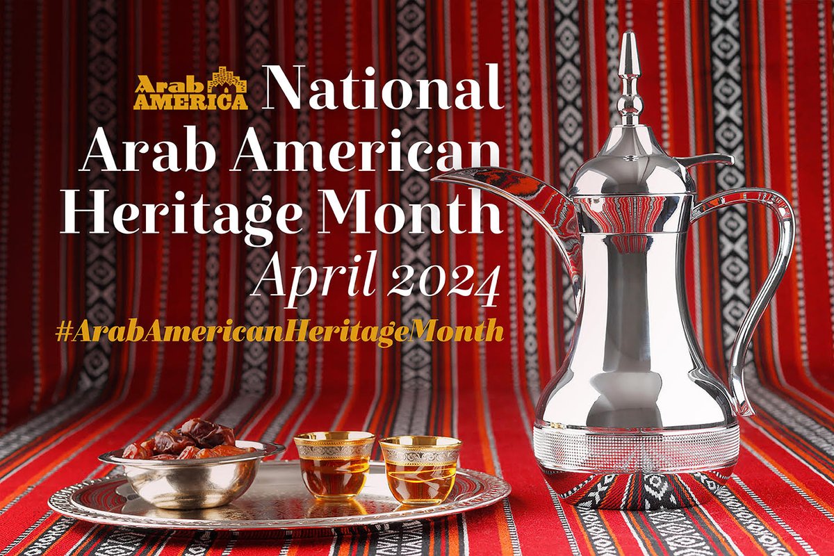 April is #ArabAmericanHeritageMonth, a time to celebrate Arab American heritage and culture and pay tribute to the contributions of Arab and Arabic-speaking Americans. This year's theme is “Celebrating Arab American Resilience and Diversity.”