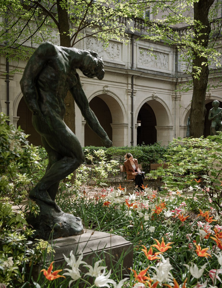 🌿 Jardin du @mbalyon Auguste Rodin, 'L'Ombre', 1902-1904. 📷 Photo © Mélanie Martinet #LeMuséeVuParVous #Lyon