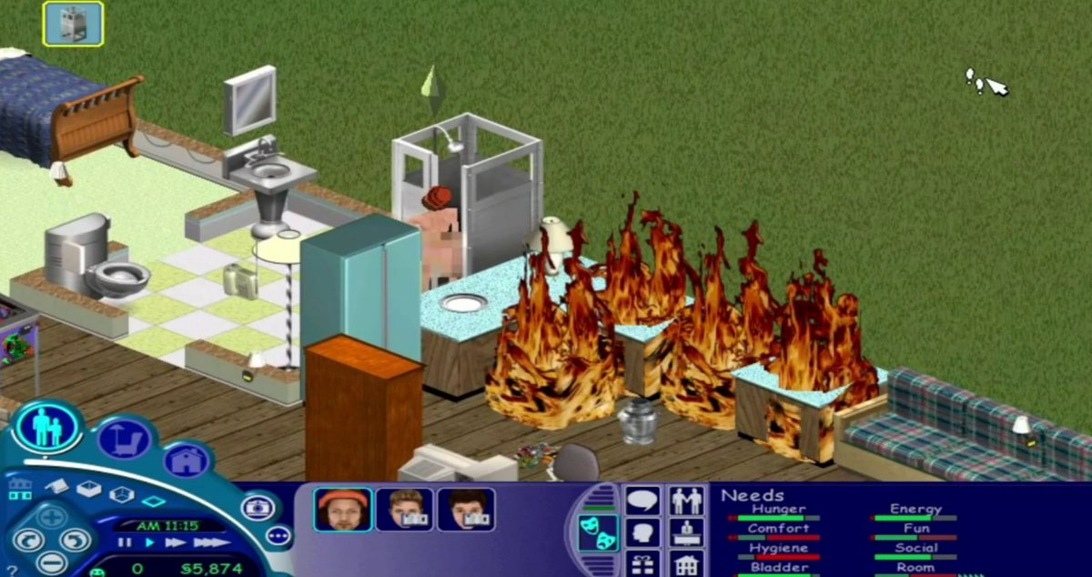 GSAV_Newsletter's tweet photo. DYK: The original concept for 'The Sims' was inspired by the need to rebuild a home after a house fire. From ashes to a global phenomenon! 🔥🏠 #GamingTrivia #Sims4 #TheSims4 #TheSims #sims #thesims3 #thesims2 https://t.co/s8SrMdH9kw
