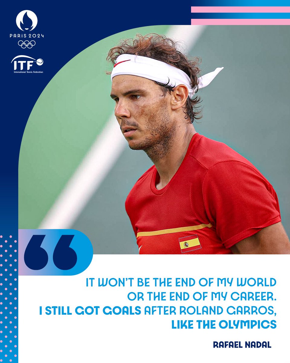 Rafa is focused on @Paris2024 🫡 #Paris2024 #Olympics | @RFETenis