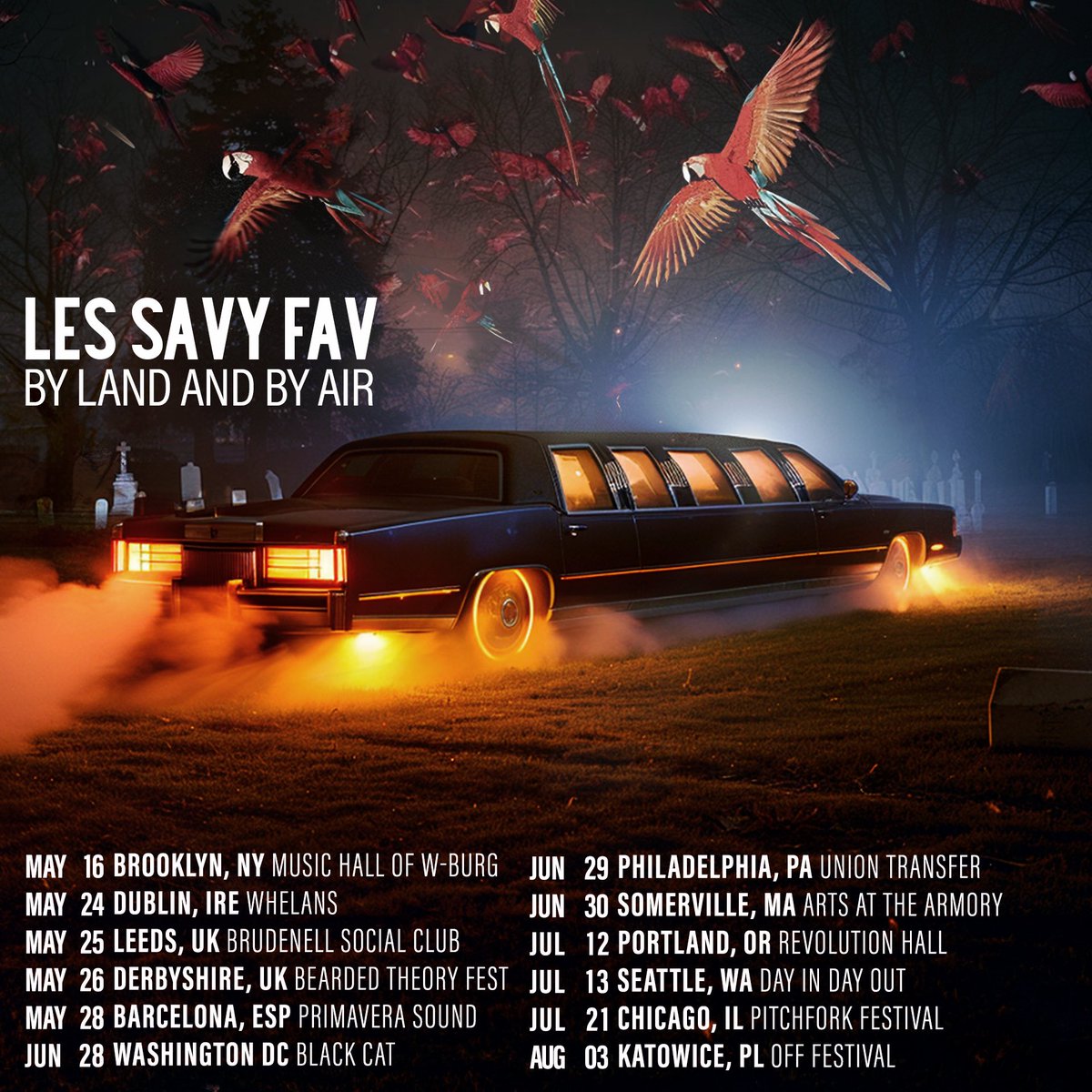 lessavyfav's tweet photo. Upcoming OUI shows ft. some special guests! 👀 Tickets can be found at https://t.co/1uB1snTLuz See you on the road soon 🎸🤘#lessavyfav #ouishows #OUILSF https://t.co/9Z1q04359D
