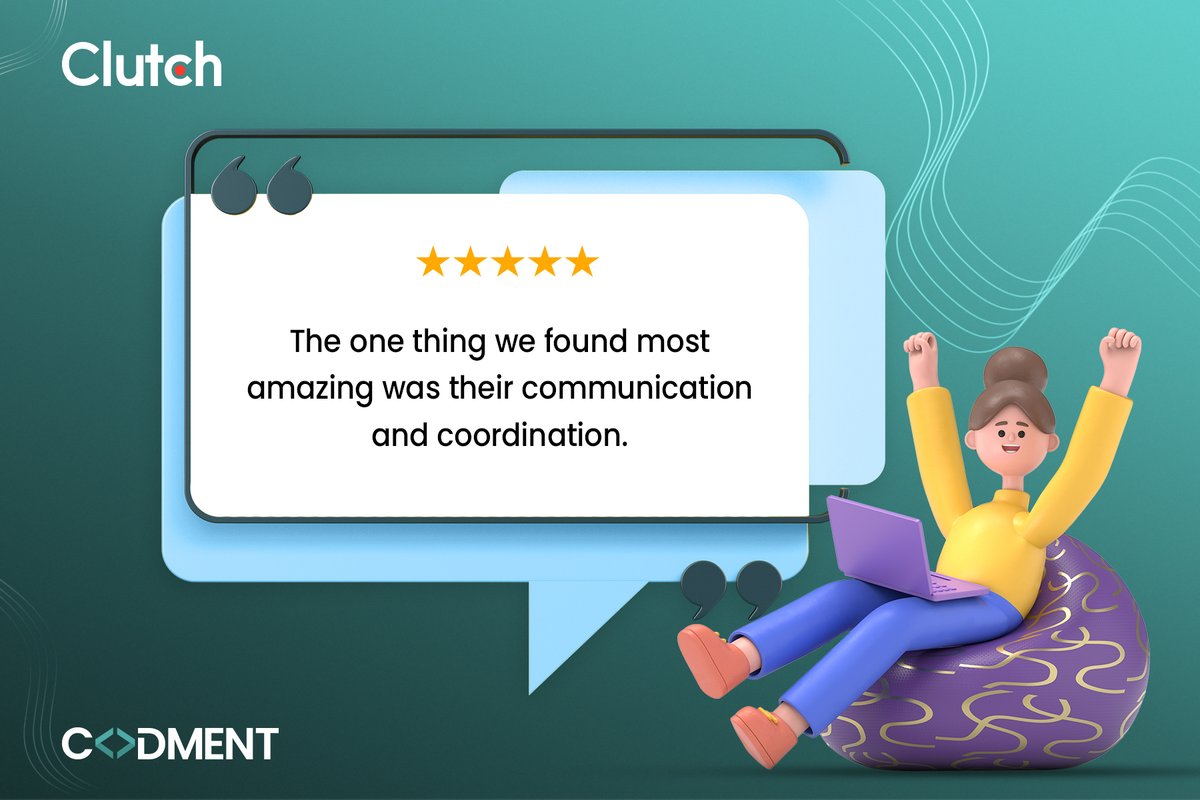 We love it when clients share their positive experiences with us!

Here’s one by a client on @Clutch

Incredibly grateful for the trust our clients place in us and for the opportunity to bring their ideas to life.

#appdevelopment #mobileappdesign #uiux #website #websitedesign