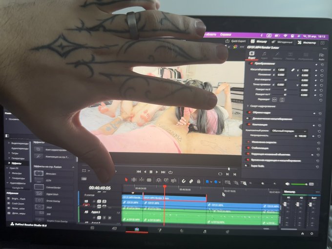 Today we shot a very incredible video. Now we are editing and the other day it will be on our ph channel