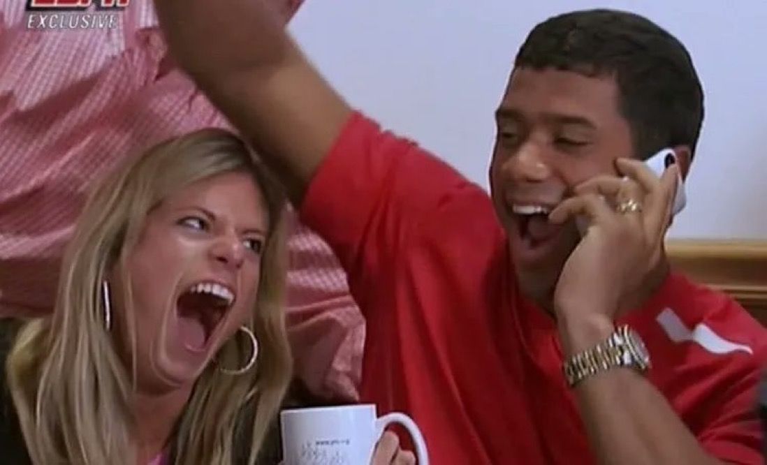 Never Forget when Russell Wilson’s ex thought she was set for life on Draft day 💀💀