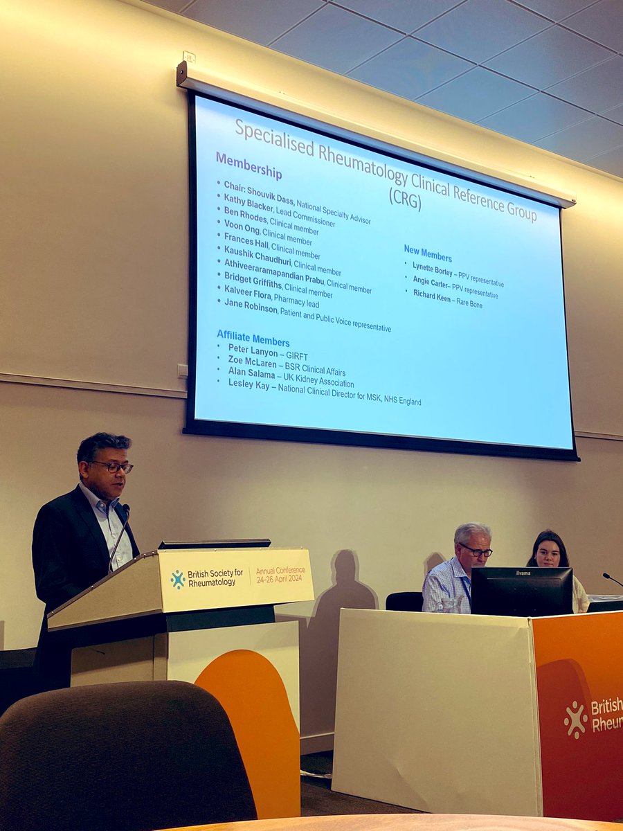 Kalveer Flora (@rheumpharmacist) on Twitter photo Great presentation on the work and deliverables of the CRG and future developments <a href="/RheumatologyUK/">BSR</a> <a href="/GenQ5Lesley/">Lesley Kay also on bluesky 💙</a> <a href="/lanyon_peter/">Peter Lanyon</a> <a href="/Fch22Hall/">Frances Hall</a> Proud to represent Pharmacy on the National CRG. Great presentation on the work and deliverables of the CRG and future developments <a href="/RheumatologyUK/">BSR</a> <a href="/GenQ5Lesley/">Lesley Kay also on bluesky 💙</a> <a href="/lanyon_peter/">Peter Lanyon</a> <a href="/Fch22Hall/">Frances Hall</a> Proud to represent Pharmacy on the National CRG.