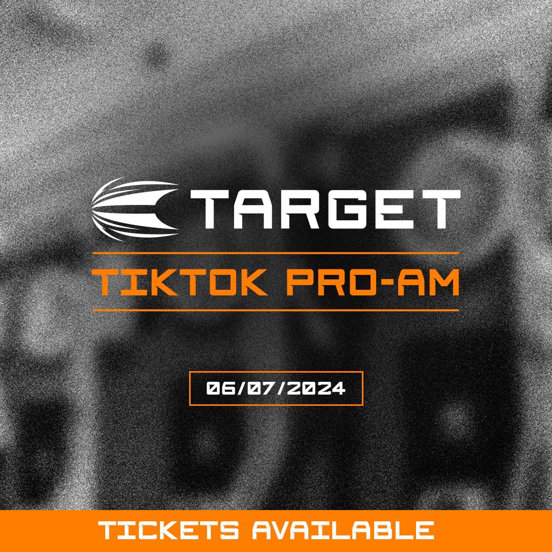 Really proud to announce that I’ve partnered up with @TargetDarts to put on a major event in the summer. 16 of your favourite darts content creators teaming with 16 quality darts players. Tickets available right now in the link under this tweet 🎯