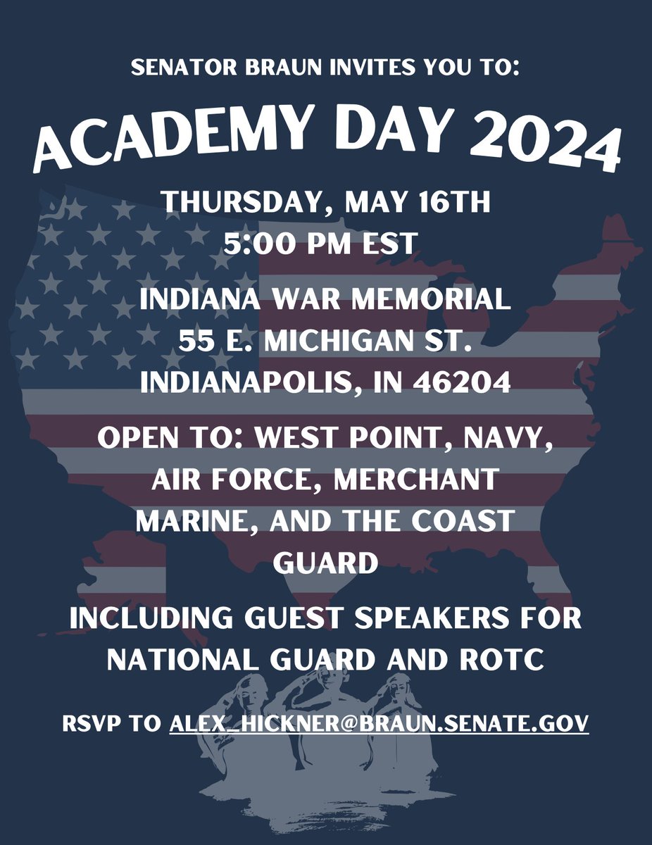 🚨 Calling all Young Hoosiers interested in this year's Academy Day in Indianapolis ⤵️