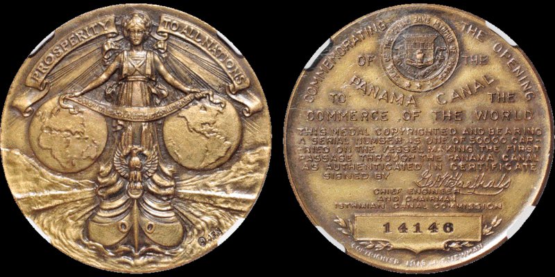 LOST, STOLEN & WANTED Medals John William VANOSTRAND 1914 Panama Completion Medal Any information to the whereabouts of the medal please contact: info@Medal-Locator.com for details