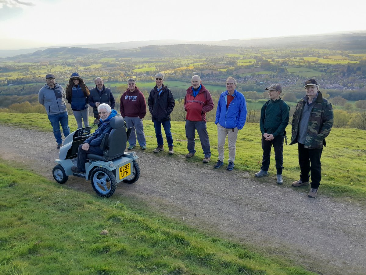 We had a great evening last night meeting the Recreation Advisory Panel to discuss #conservation and #access projects on the #MalvernHills.

Feedback from local users is extremely valuable and we're grateful to representatives from various #recreation groups for joining us.