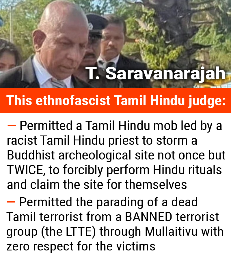 🇱🇰 Remember that Colombo liberals and leftists jumped up and down to defend this Tamil Hindu ethnofascist.

He ended up being a wife beater who ran away from the country as yet another fake refugee.

#SLnews #Colombo #Sinhala