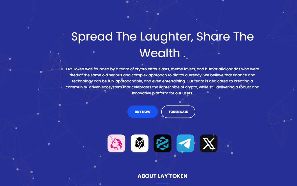 LAYonBase's tweet image. 🎉 Sneak peek alert! 🚀 Get ready to embark on a journey filled with laughter and crypto fun! Here's a glimpse of what's coming your way with LAY Token. Stay tuned for the big reveal! 😄 #LAYToken #SneakPeek #CryptoAdventure #memecoin #100xGems #LaughingAtYou