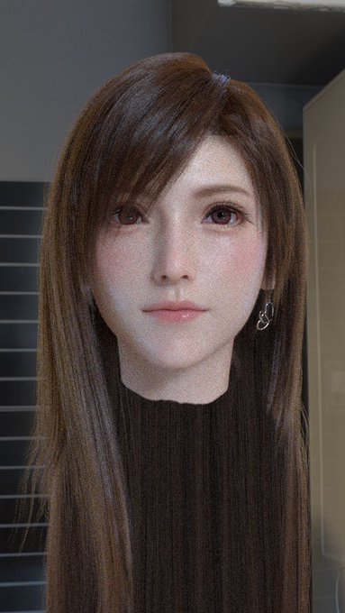 ちょっと顔の微調整を、どっちがいいですかね
←ビフォー →アフター 