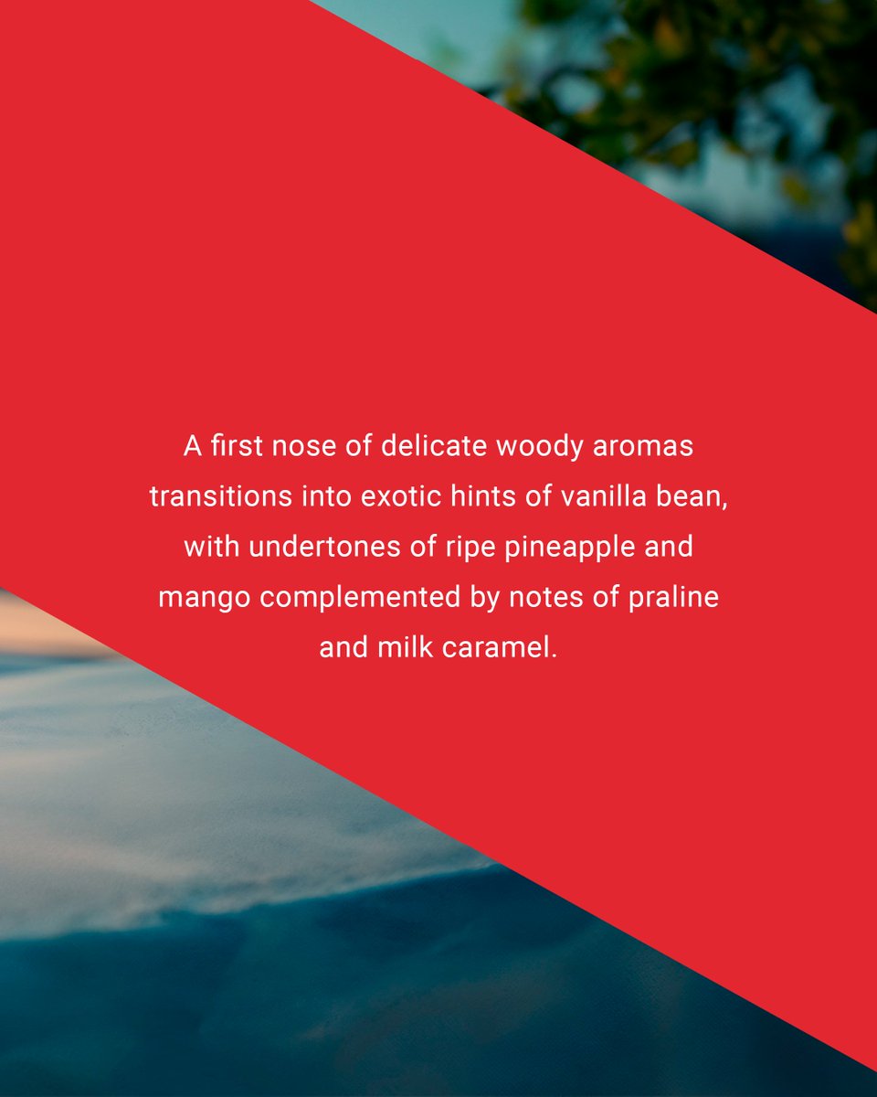 Mumm Ice Xtra: To The Nose

The aroma starts with subtle wooden notes, evolving into exotic hints of vanilla bean complemented by ripe pineapple.

#Mumm #IceXtra #ToTheNose #PinotNoir

PLEASE DRINK RESPONSIBLY

Please only share our posts with those who are of legal drinking age.