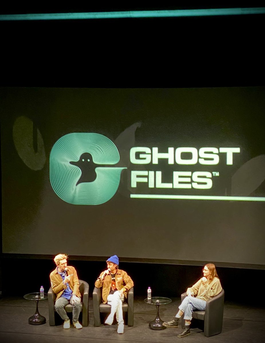 LollyPopFace's tweet photo. Seeing them on stage was just 👌🏼 I do wish they could of stayed longer after they shown us the clip of s3 though. S3 looks wild. @wearewatcher #watcher #ghostfiles #shaneandryan 👻🔫 #shaniac #boogara #ghoulboys https://t.co/XNAQOCaiBV