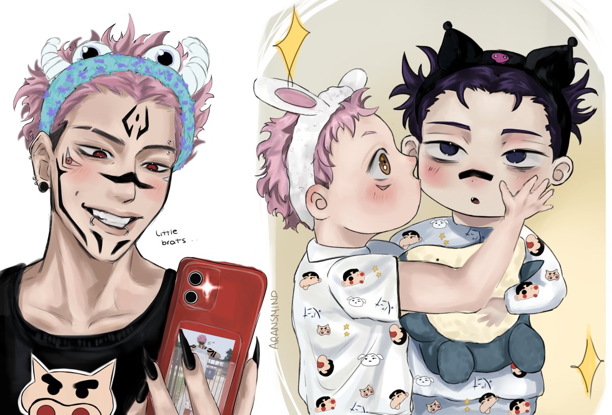 babysitting the family #yuji #sukuna #choso #呪術廻戦 #jjk #jjk258 #jujutsukaisen