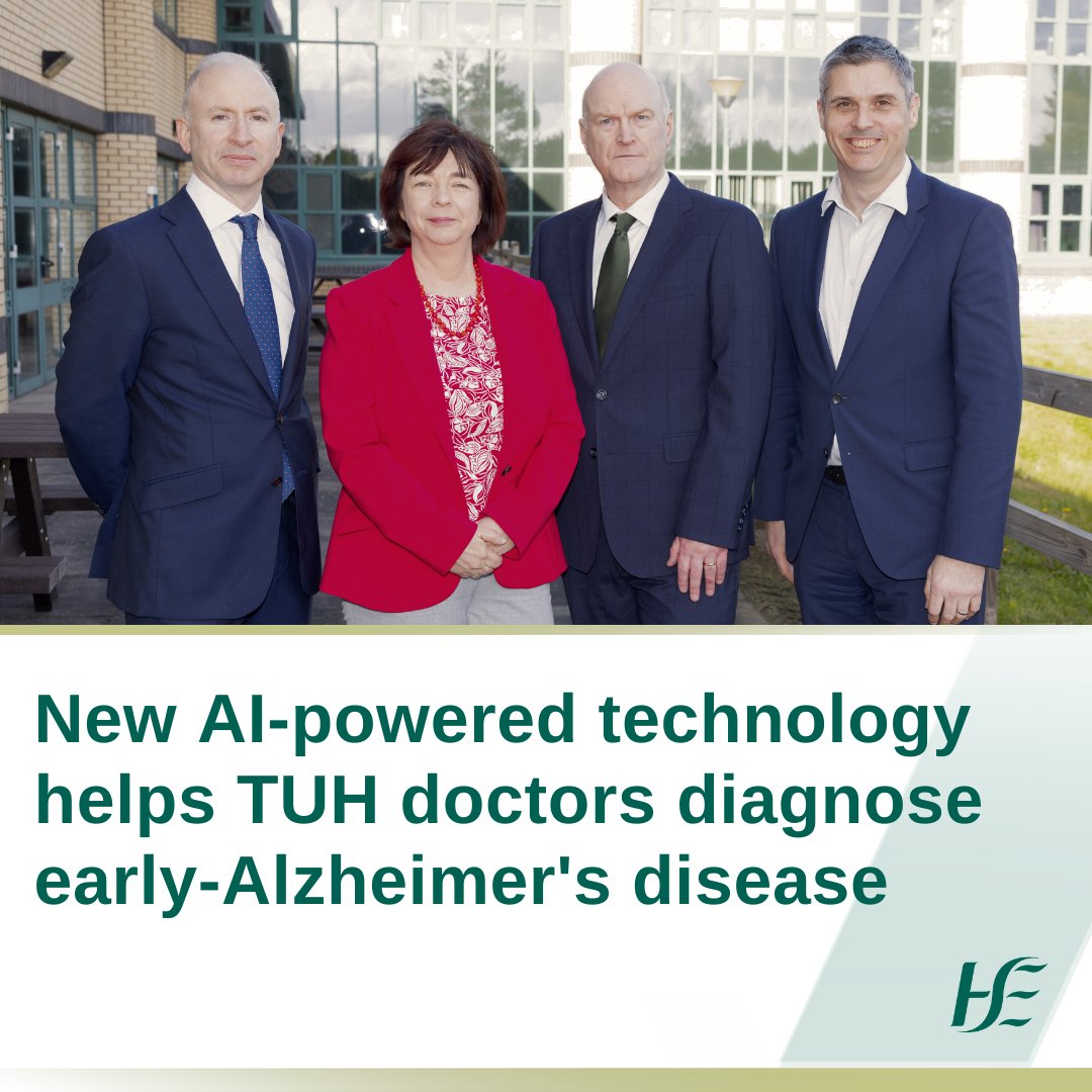 GaitKeeper, a new Artificial Intelligence powered technology that is driven by a smartphone app, is helping doctors at Tallaght University Hospital to diagnose early-onset Alzheimer's disease. 

bit.ly/3JxQsZl #OurHealthService