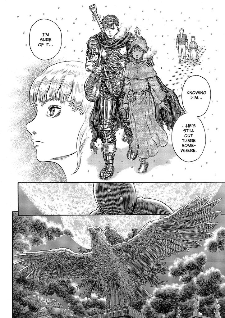 tsaldirann's tweet photo. Why i want to wait longer and hope for a release of Miuras notes before i can try and piece certain elements together. Generally speaking we all expected Guts and Rickert to meet and for a war to happen in Falconia, but knowing Miura, he would have created a spectacle https://t.co/gDAbRpKzzj
