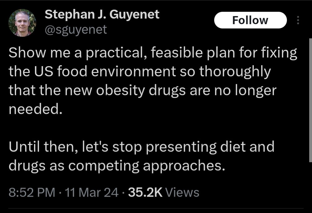 I've been to two different conferences this year where the pharma industry is 'educating' healthcare professionals to believe lifestyle intervention doesn't or can't work long term So if someone doesn't stand up for lifestyle & we rely entirely on pharma...then what?