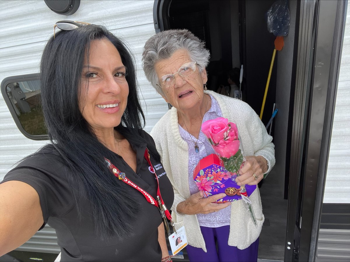 “Why would the Red Cross do all that, just for me?” That’s one of the first things 88-year-old Birgith Larson said to Red Cross caseworker Susy Rodriguez when she arrived at her doorstep. Birgith was living in a camper after her home was destroyed by Hurricane Ian. Susy called…