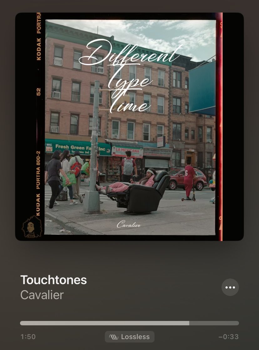 “Still sheikh, but it’s giving high priestess” Touchtones is just one of many incredible lyrical displays on Different Type Time @Cavwins is floating all over this album… it’s really something to behold Also, did you know Cav is coming on the show May 1st? 👀
