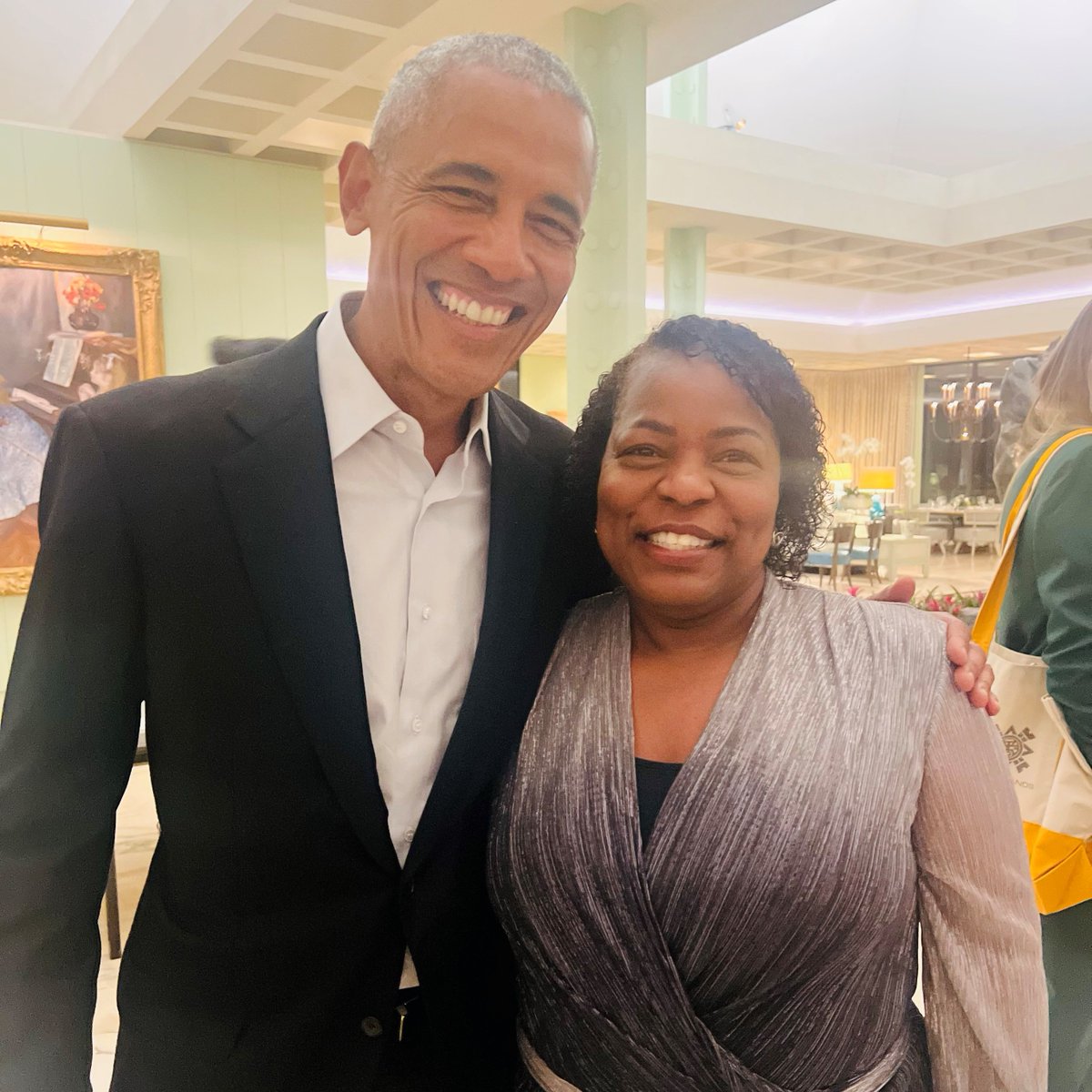 In March, RPA's CEO, Latanya Mapp, attended a conference at Sunnylands that focused on mitigating lead poisoning where she was able to meet President @BarackObama.  #TBT #RPA #leadpoisoning