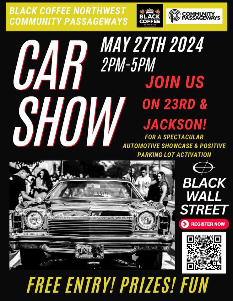 Join us in the parking lot of 23rd and Jackson for an exciting event that's more than just a car show—it's a celebration of community unity and empowerment!