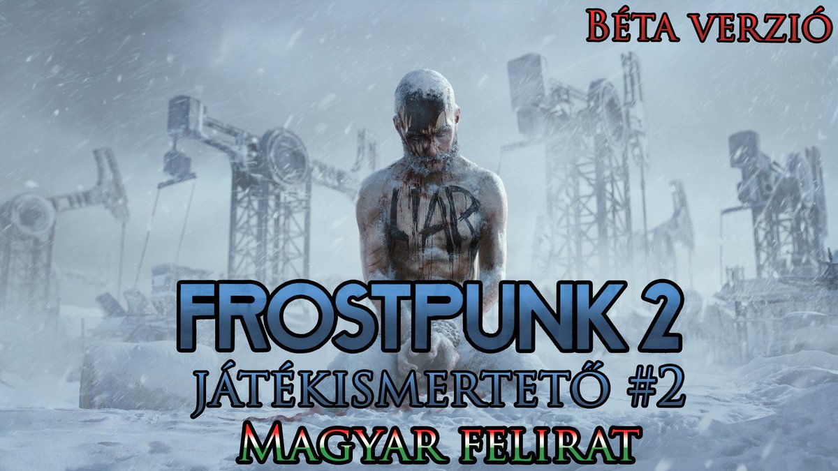 Szevasztok!
Kérésetekre folytattam a játékot, tényleg a hideg a gond?!

Frostpunk 2 - Bétateszt 2. rész : youtu.be/B7d-D3N5mqc

#frostpunk2 #maliortv #BetaTest  #magyarfelirat #Gamers #youtubers  #TwitchStreamers