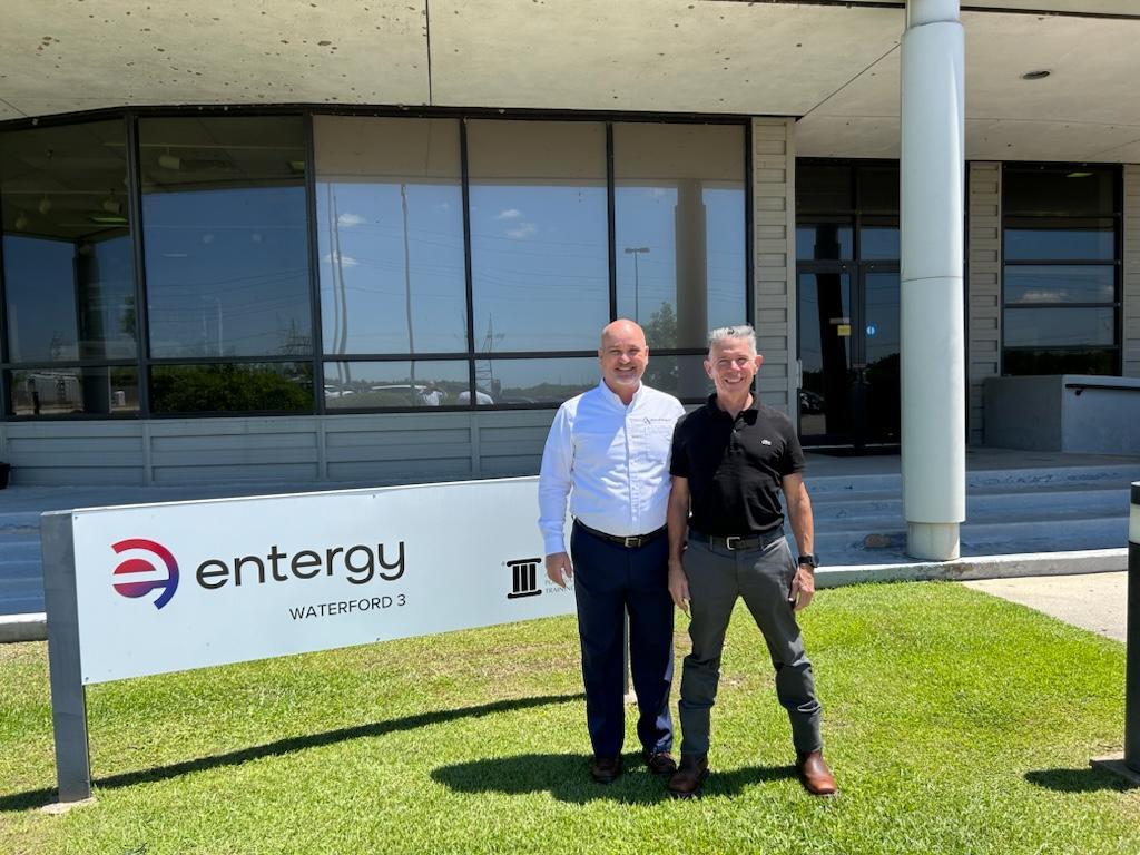 Kicking off the PLANT™ project in style! Doug Henderson had a productive visit with Carl Smyers, Waterford's Training Manager, laying the groundwork for success. Exciting collaborations ahead! #ProjectKickoff #NuclearTraining #AccelerantSolutions