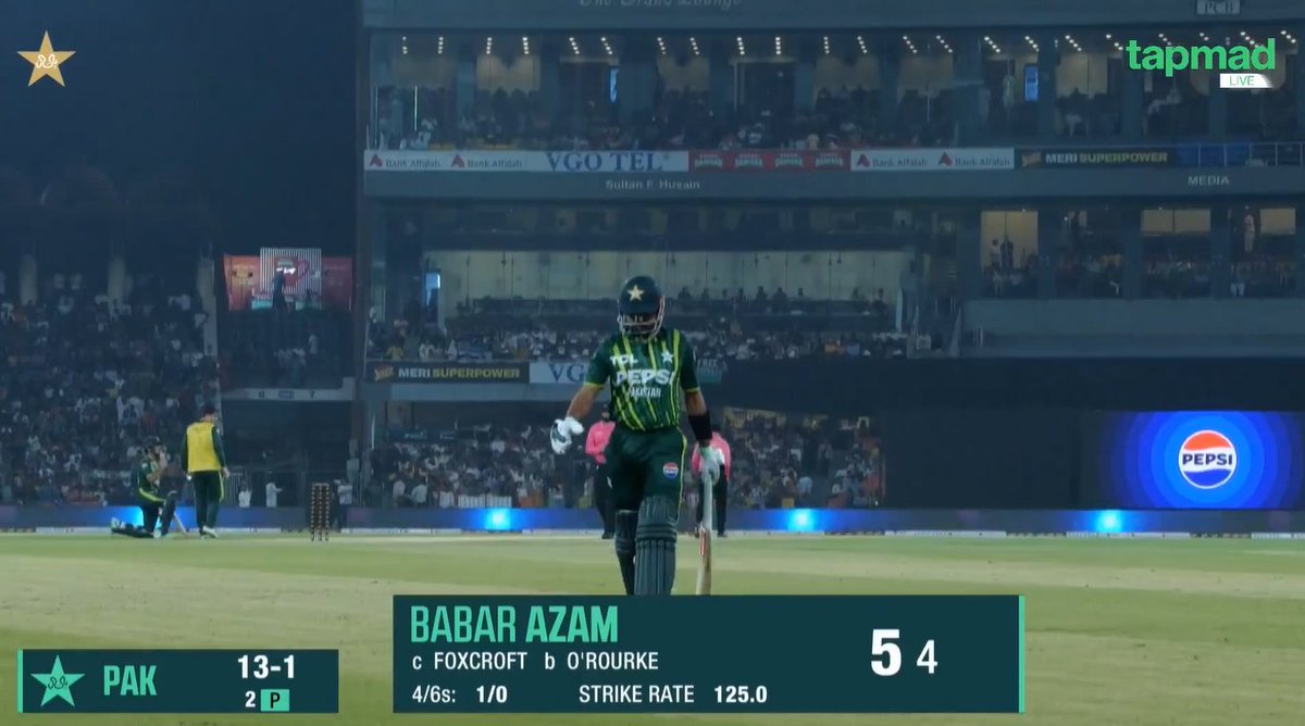 5 RUNS FROM 4 BALLS FOR BABAR AZAM. I CANNOT BREATHE PROPERLY 😭😭😭💔💔💔
 #PAKvNZ #BabarAzam𓃵 #PAKvsNZ