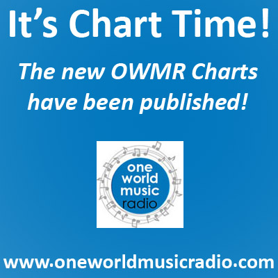 The Charts are published! Aprils CHARTS have been posted oneworldmusicradio.com/charts #owmr #newmusic #charts #top100