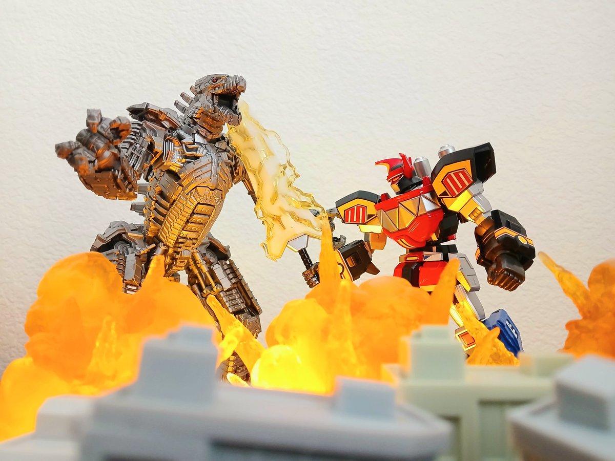 Throwback Thursday 
MechaGodzilla X MegaZord
#MechaGodzilla #PowerRangers 
#MightyMorphinPowerRangers 
#GodzillaVsKong #photography 
#toyphotography #kaijutoyphotography