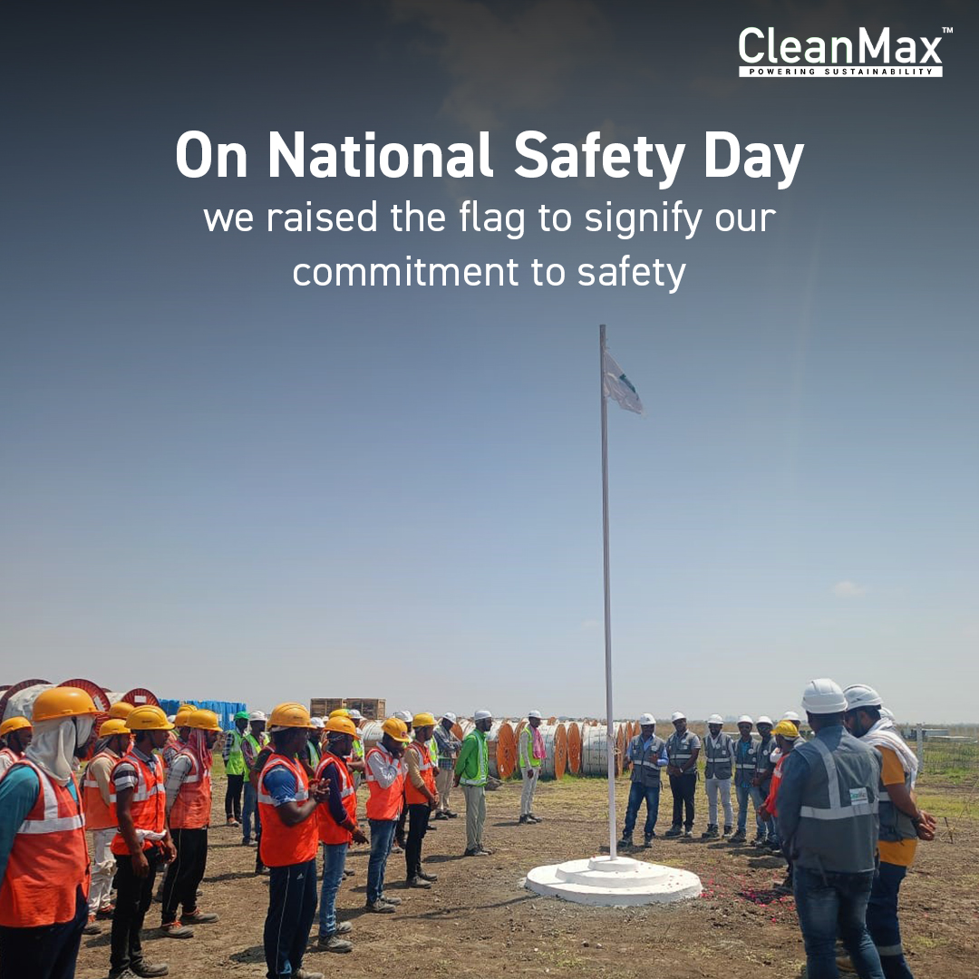 CleanMaxUAE's tweet photo. At #CleanMax, safety isn't just something we focus on during #SafetyMonth, it's a core value that drives our culture. Our recent Safety Day celebrations, held across offices and projects globally, was a testament to this commitment.  

#NationalSafetyDay https://t.co/eqnP8OzC8k