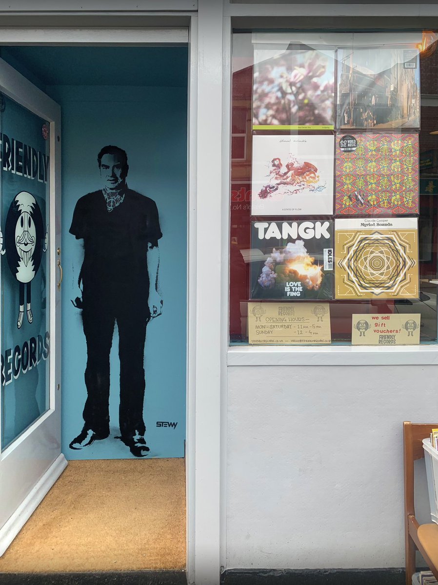 stewysstencils's tweet photo. STEWY - Mark Stewart RIP 10/07/1960-21/04/2023 Record Store Day 2024 Friendly Records, Bristol. @stewystencils #stewystencils #stewy #freindlyrecords #markstewart #thepopgroup @muteuk #muterecords @bbc6music @Mr_Dave_Haslam #recordstoreday @recordstoreday @thepopgroupofficial https://t.co/B7lO7ZajRc