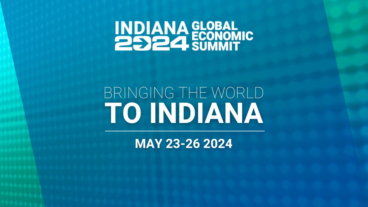 We're bringing the world to Indiana during the 2024 Indiana Global Economic Summit, showing international delegations that Indiana is a global thought leader on the economy of the future.

Learn more about the #INGlobalSummit:
info.iedc.in.gov/indianaglobale…