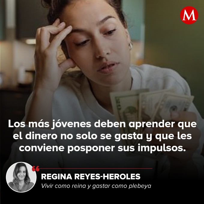 .@vivircomoreina | El objetivo es que los más jóvenes descubran que el dinero se ahorra, se invierte, se pospone, se pone a trabajar para producir más y, entonces, permite planear. 🖋️ Lee la opinión de Regina Reyes-Heroles mile.io/4dfAKji