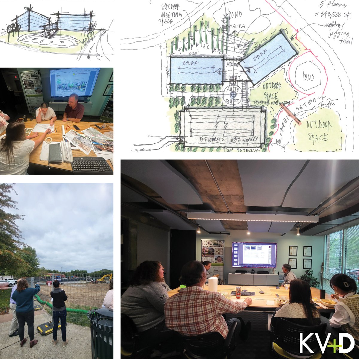 KiserVogrinDsgn's tweet photo. At KVD, collaboration is our cornerstone. We believe in the power of collective creativity, both within our team and alongside our clients and stakeholders.

#WLAM #ThisIsLandscapeArchitecture #LandscapeArchitecture #Collaboration https://t.co/FMFsCrNWq8